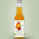 Organic apple and mango juice